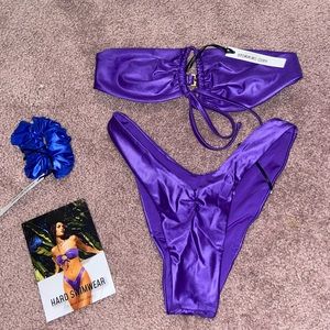 High leg Bikini (Hard Swimwear)